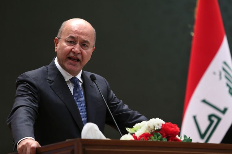 Presiden Irak Barham Saleh.