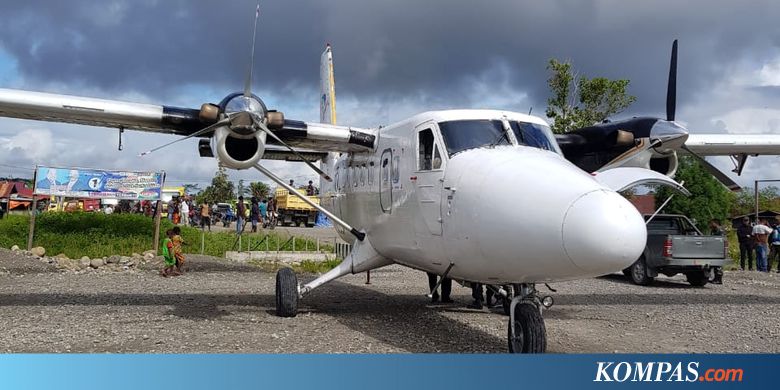 Polri Kejar Pelaku Penembakan Pesawat Trigana Air di Papua