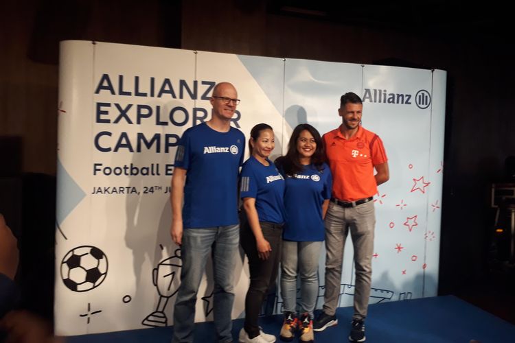 Allianz Indonesia kembali menggelar program Allianz Explorer Camp - Football Edition yang digelar di Singapura pada 23-26 Juli dan Munich pada 22-27 Agustus 2019. 