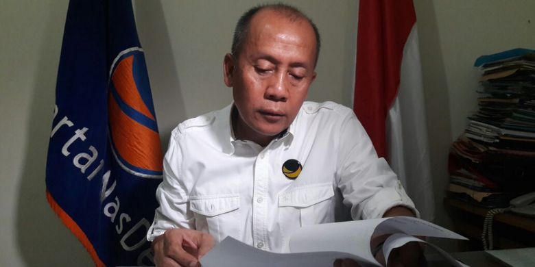 Ketua Dewan Perwakilan Wilayah (DPW) Jawa Barat Partai Nasdem Saan Mustopa