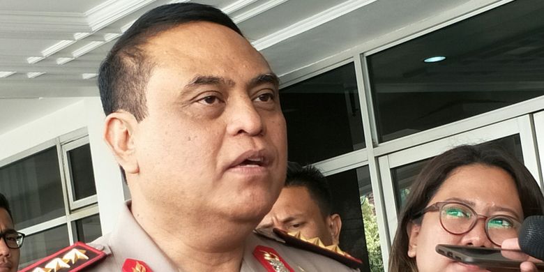 Wakil Kepala Polri Komisaris Jenderal Syafruddin ketika ditemui di Istana Wakil Presiden RI, Jakarta, Kamis (3/5/2018).