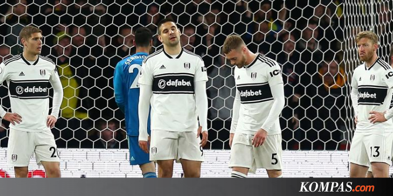 Hasil Liga Inggris, Fulham Terdegradasi