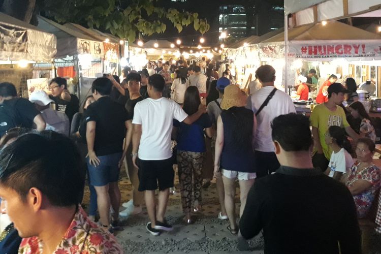 Sugbo Mercado Weekend Market di Cebu, Filipina, Kamis (29/6/2018).
