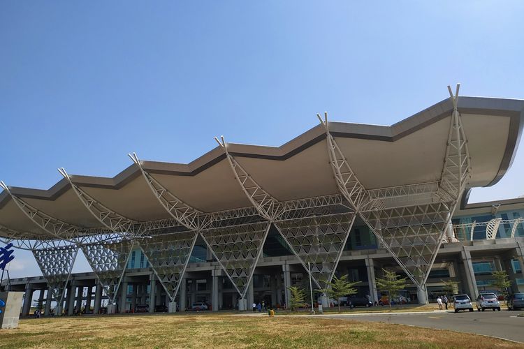 Bandara Internasional Jawa Barat (BIJB) Kertajati, Majalengka, Jawa Barat, Sabtu (6/7/2019).