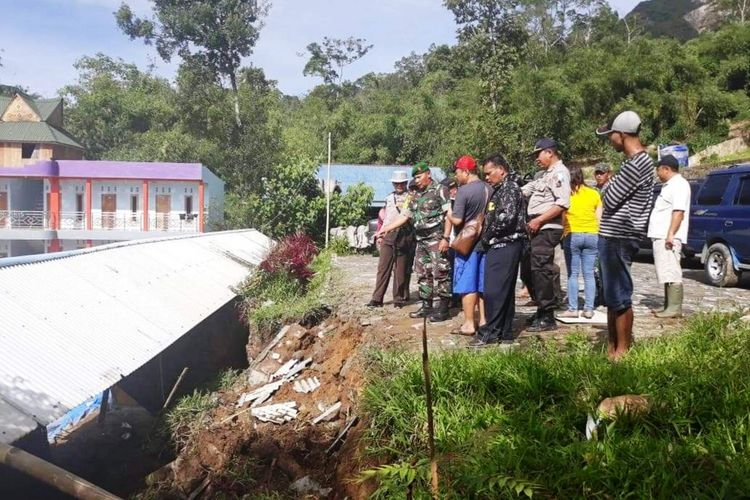 Pemandian air panas Daun Paris, Desa Raja Berneh, Kecamatan Merdeka, Kabupaten Karo, Sumatera Utara yang menjadi lokasi tewasnya tujuh mahasiswa Unpri, Senin (3/12/2018).