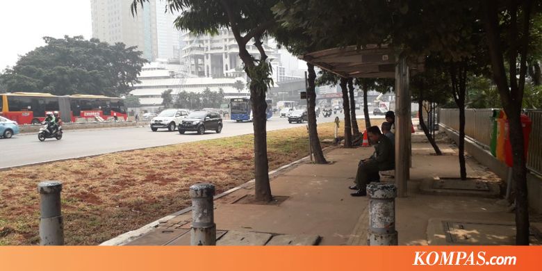 Taman Halangi Halte Kementerian Pupr Itu Urusan Pemprov