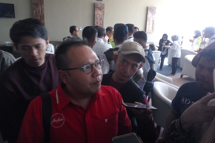 Direktur Niaga AirAsia Indonesia Rifai Taberi di Bandara International Jawa Barat, Kertajati, Selasa (18/6/2019).