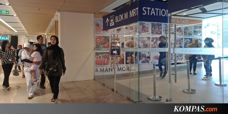 "Geliat" Blok M Plaza Setelah Dilintasi MRT...