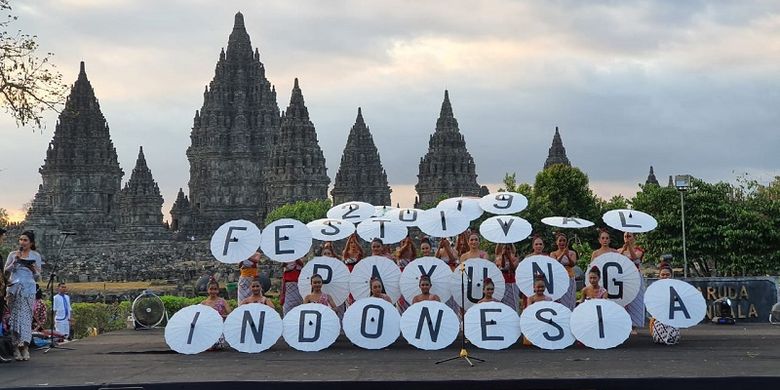 Nuansa bambu mendominasi Festival Payung Indonesia 2019