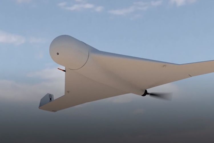 Drone bunuh diri, KYB-UAV, buatan produsen senjata asal Rusia, Kalashnikov Group.