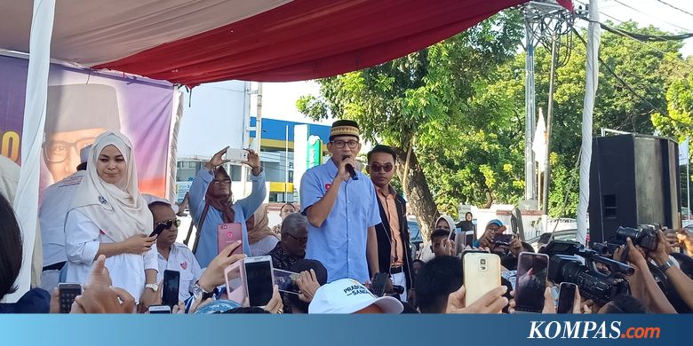 Sandiaga Uno: Terima Kasih Sumatera Barat