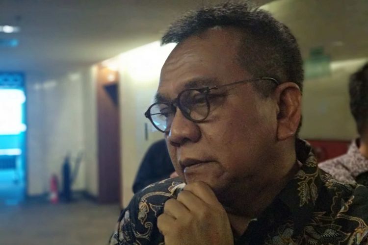 Wakil Ketua DPRD DKI Jakarta M Taufik di Balai Kota DKI Jakarta, Rabu (18/4/2018).
