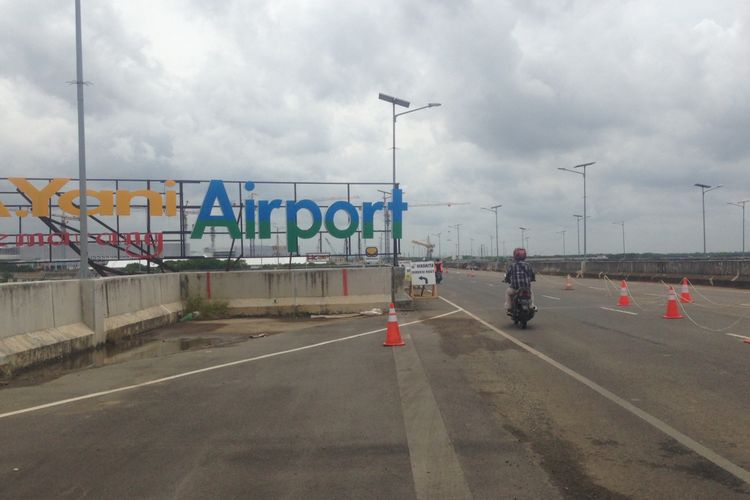 Terminal baru bandara Internasional Ahmad Yani di Kota Semarang, Jawa Tengah. Terminal itu mampu menampung 6-7 juta penumpang tiap tahun.