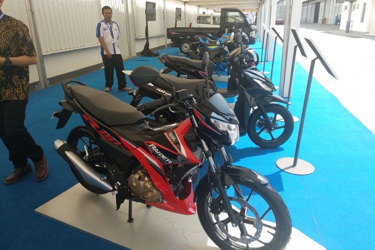 Suzuki roda dua juga diekspor ke mancanegara