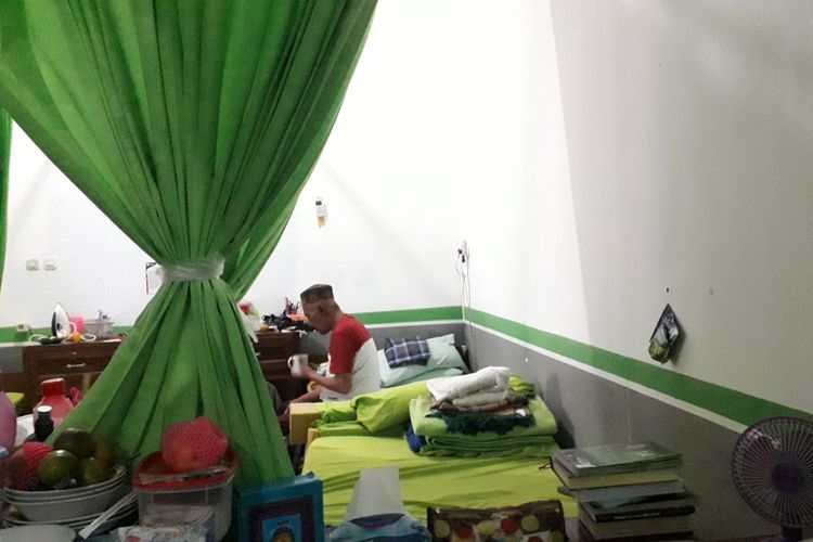 Salah satu kamar RSP IZI Salemba, selasa (24/7/2018)