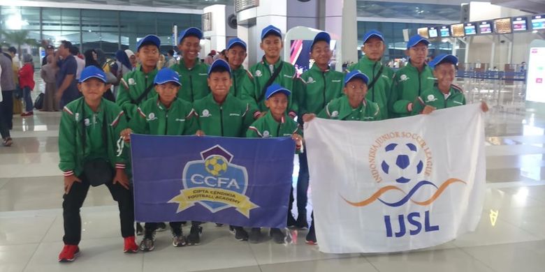 Sebanyak 13 pemain hasil seleksi kompetisi Indonesia Junior Soccer League (IJSL) Cipta Cendikia  2019, siap bersaing di Gothia Cup, China, di kelompok usia 12.
