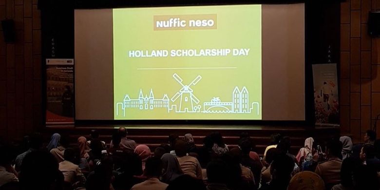 Holland Scholarship Day dihadiri oleh ratusan peserta yang berminat untuk melanjutkan studi di luar negeri seperti Belanda.