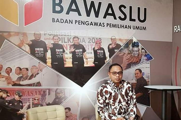 Ketua Bawaslu Padang Dorri Putra. 