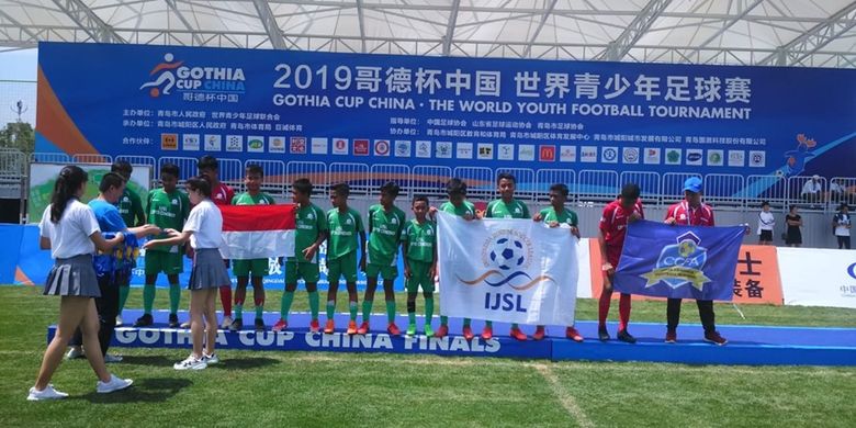 Tim IJSL Cipta Cendikia berhasil menjadi juara Gothia Cup China 2019 setelah mengalahkan TTC FC dengan skor 8-1 