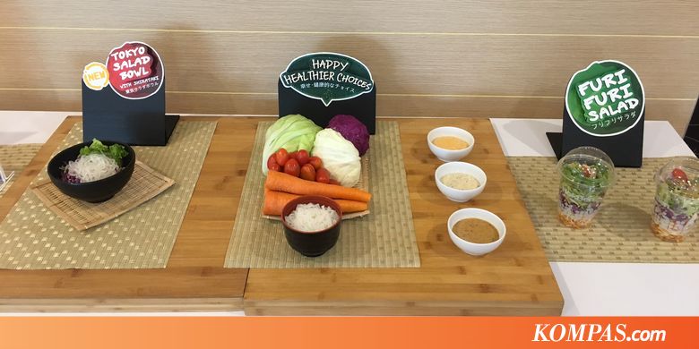 Salad, Hidangan Baru dari Hokben
