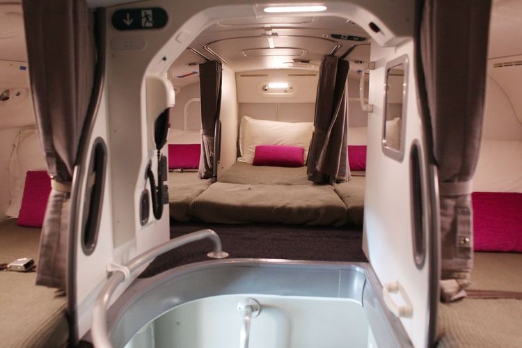 Tempat tidur bagi awak pesawat