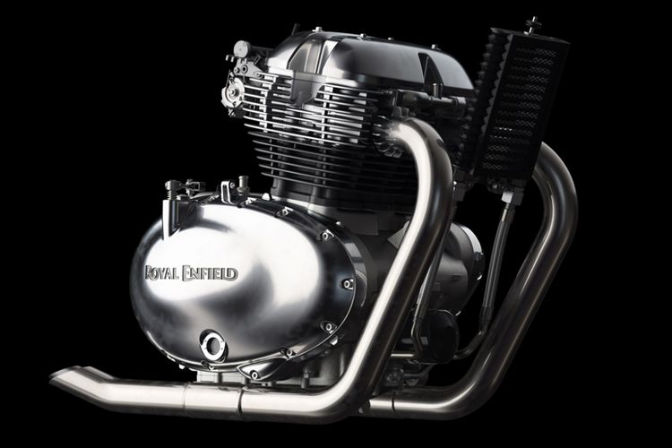 Mesin dua silinder 650cc terbaru Royal Enfield.