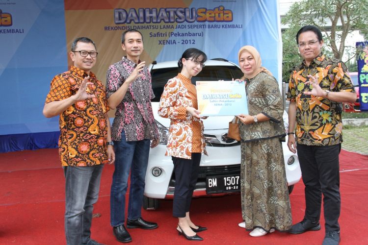 Salah satu pemenang Daihatsu Setia di Sumatera