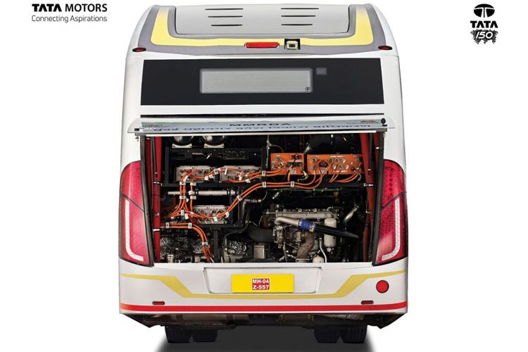 Bus Hybrid Tata Motors.
