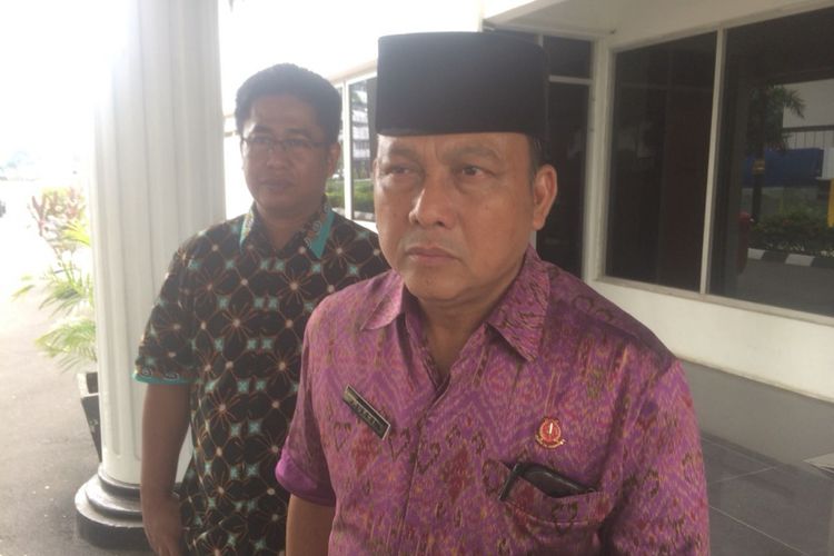  Kepala Pusat Penerangan Kejaksaan Agung Mukri Kantor Kejaksaan Agung, Jakarta, Jumat (23/11/2018).