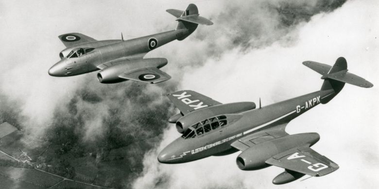 Beberapa tipe Pesawat Gloster Meteor
