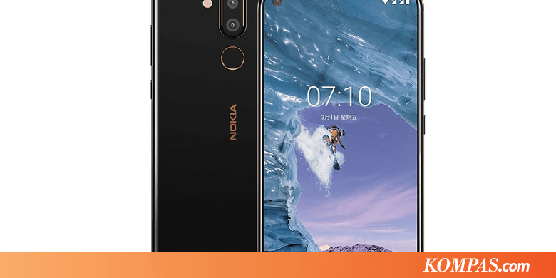 Nokia X71 Resmi, Punya 3 Kamera dan "Layar Berlubang"
