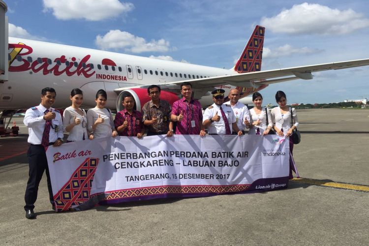 Batik Air membuka rute penerbangan baru dari Cengkareng ke Labuan Bajo, mulai Jumat (15/12/2017).