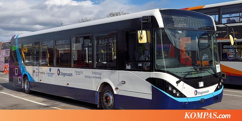 Inggris Uji Coba Bus Tanpa Awak