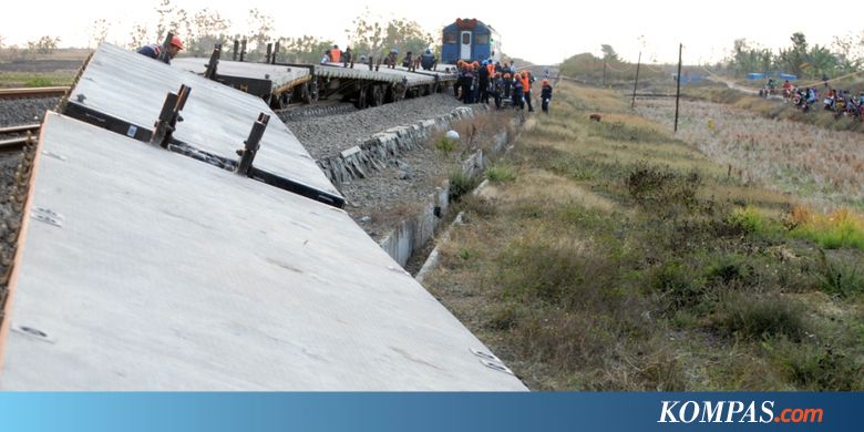 Kesaksian Supardi Saat Kereta Anjlok, Batu dan Besi Terlempar Kemana-mana