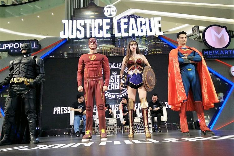 Justice League Run, acara lari yang akan diikuti para superhero