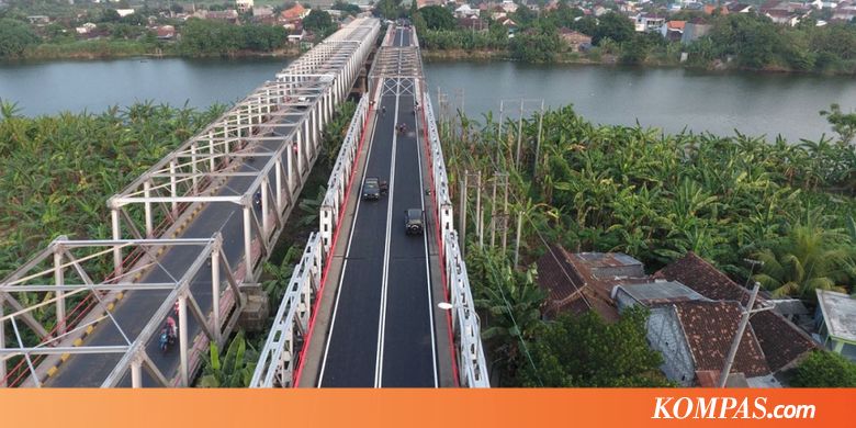 Selesai Diperbaiki, Jembatan Cincin Lama Bisa Dilintasi Pemudik