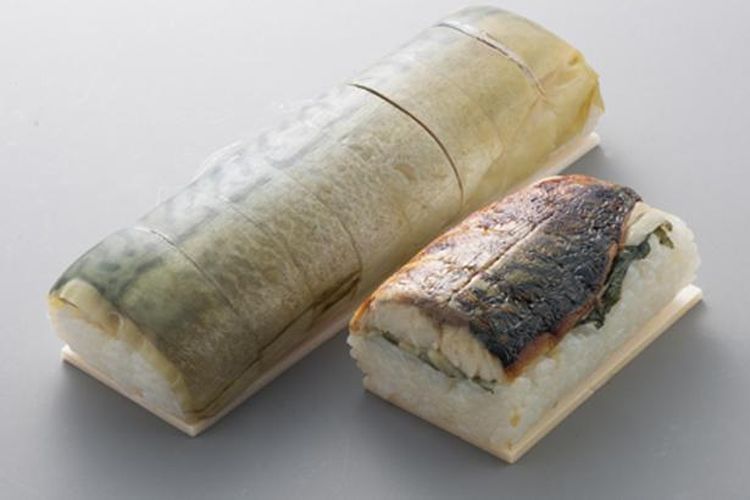 Yakisaba-zushi (Sushi Makarel Bakar) 