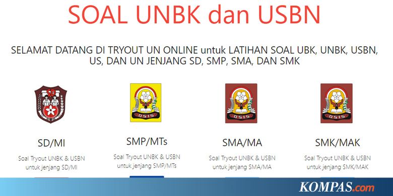Dinas Pendidikan Jakarta Bagikan Soal "Try Out" UN dan 