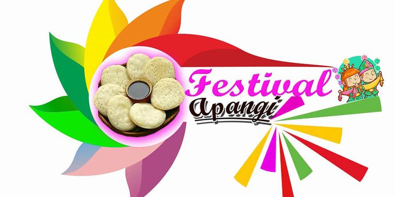 Festival Apangi atau apem di Desa Dembe I Kota Gorontalo digelar Jumat (29/9/2017).