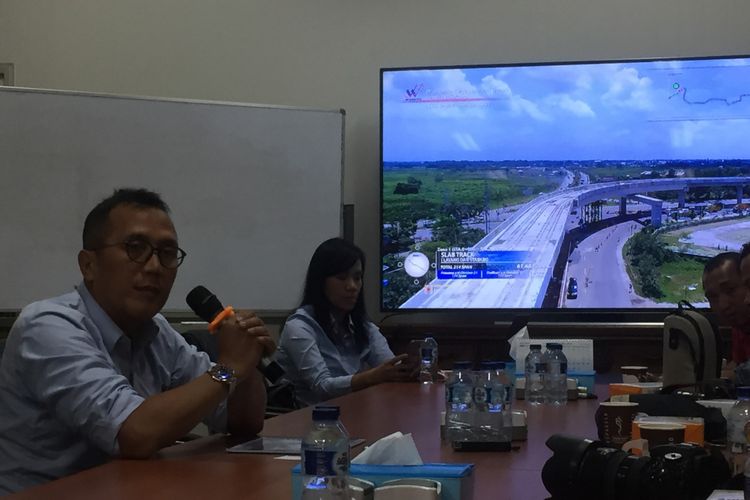 Kepala Proyek Utama LRT Palembang Masudi Jauhari.