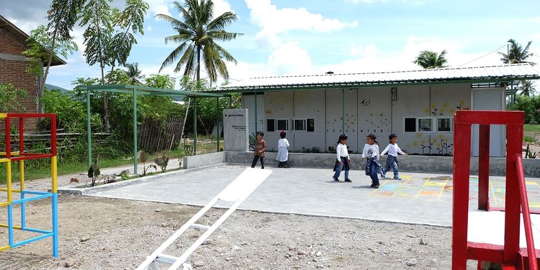 Sekolah Indonesia Cepat Tanggap di Desa Usar Mapin, Kecamatan Alas Barat, Kabupaten Sumbawa, Provinsi Nusa Tenggara Barat.