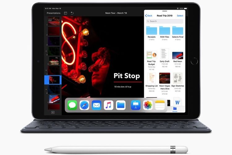Ilustrasi iPad Air (2019)