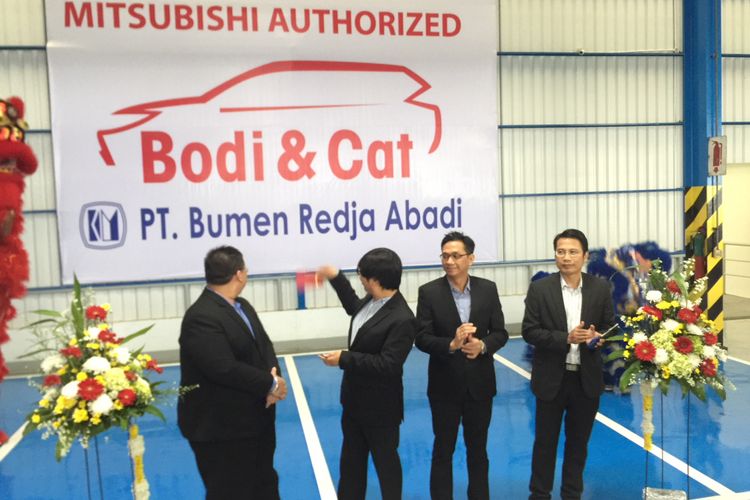 Fasilitas Bodi dan Cat Mitsubishi di Tebet