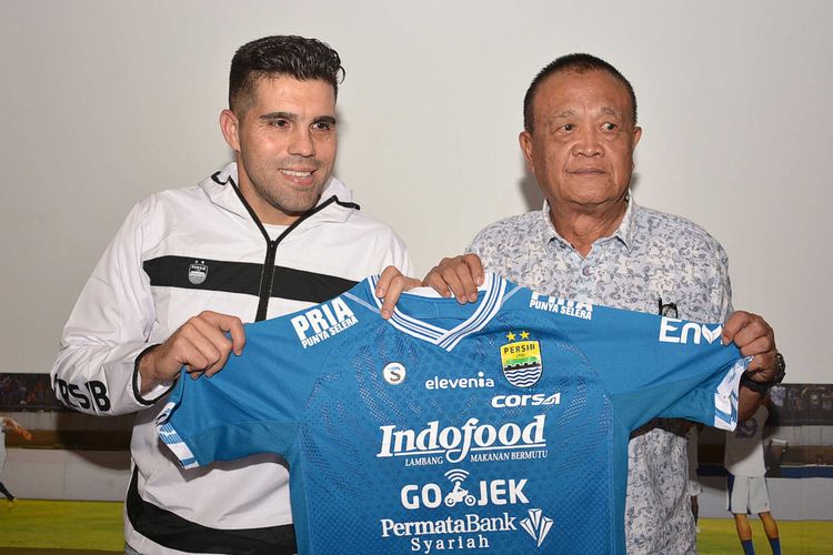 Fabiano Beltrame resmi menjadi pemain Persib Bandung. 