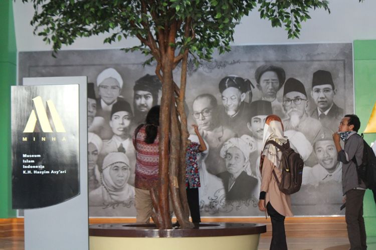 Bagian depan Museum Islam Indonesia KH. Hasyim Asy?ari (MINHA) di Tebuireng Jombang.