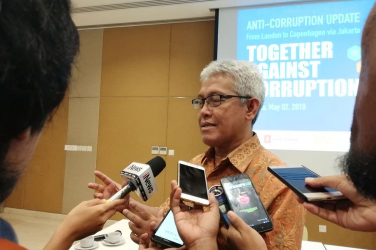 Sekretaris Jenderal Transparency International Indonesia (TII) Dadang Trisasongko 