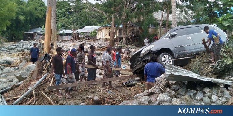 Banjir Bandang Sentani Jayapura, 69 Orang Belum Ditemukan