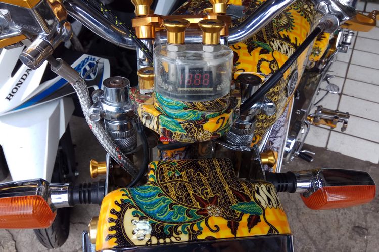 Yamaha RX King batik dijual Rp 22 Juta.