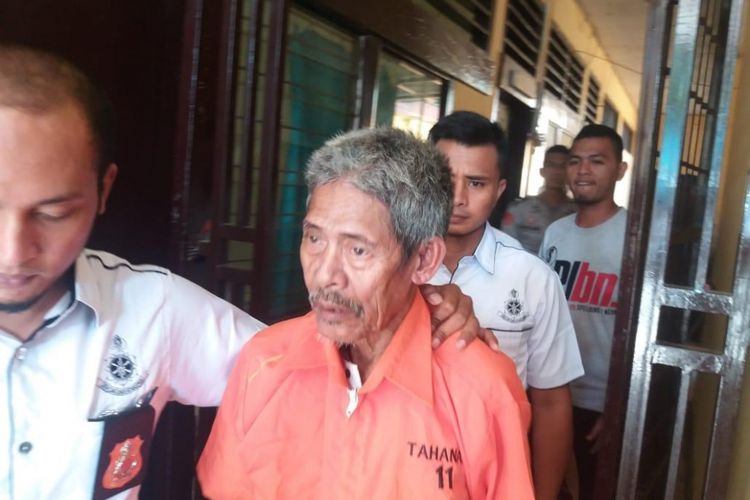 Atas perbuatannya, dukun Jago mendekam di tahanan Polres Tolitoli, Rabu (8/8/2017). 