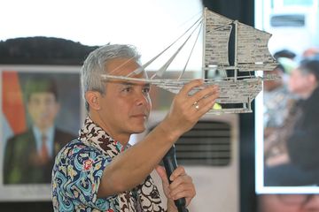 Gubernur Jawa Tengah Ganjar Pranowo.